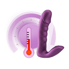 Rora 2 App Control Pressure Sense Rotating Vibrator with temperature sensor