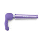 le wand petite ripple displayed on standard mini wand