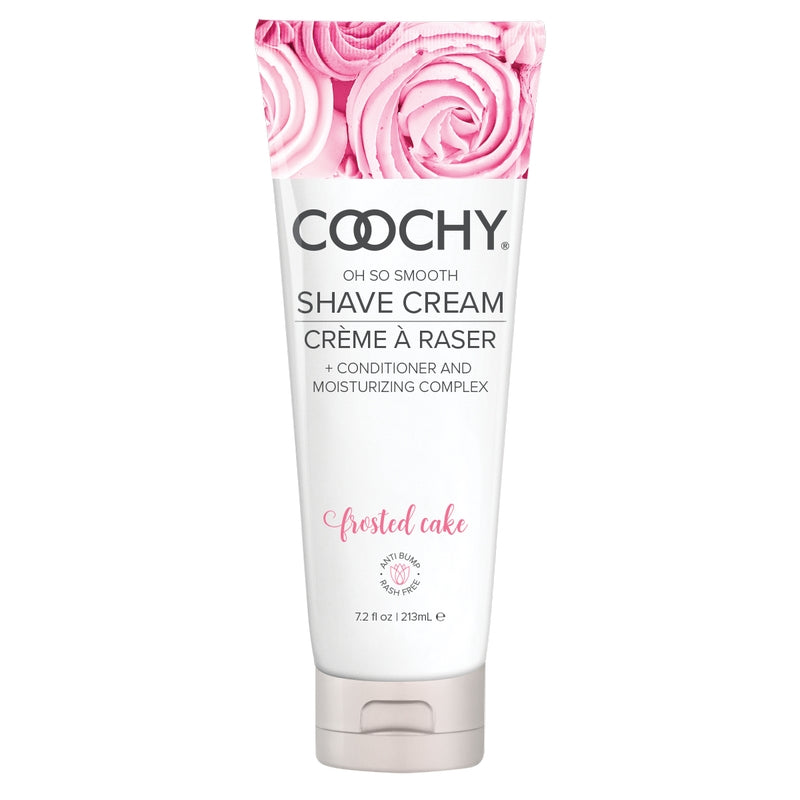 COOCHY Shave CREAM - Banish Bumps - Frosted Cake Scent