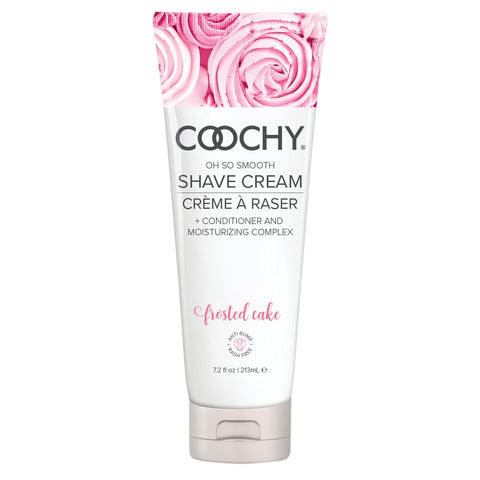 COOCHY Shave CREAM - Banish Bumps - Frosted Cake Scent