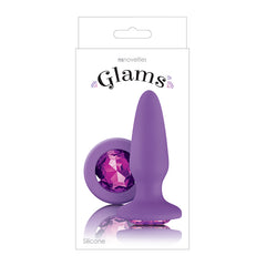 Glams GEM Silicone PLUGS Medium Purple