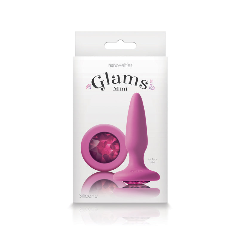 Glams GEM Silicone PLUGS Mini Pink