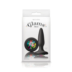 Glams GEM Silicone PLUGS Mini Black