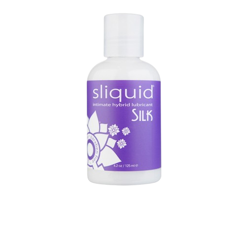 Sliquid Naturals Silk Hybrid Intimate Lubricant 4.2oz / 125ml bottle
