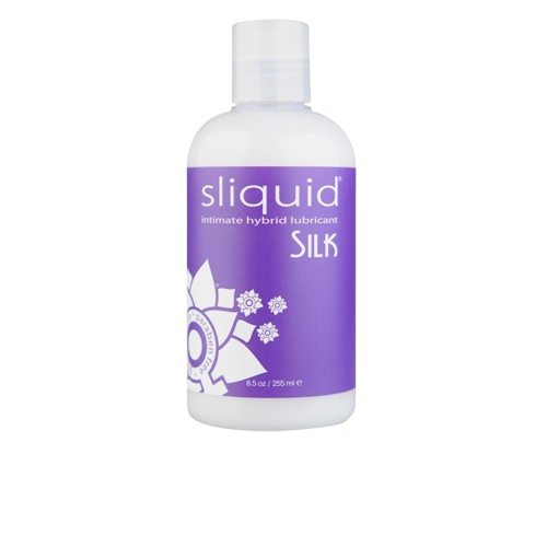 Sliquid Naturals Silk Hybrid Intimate Lubricant 8.5oz / 255ml bottle