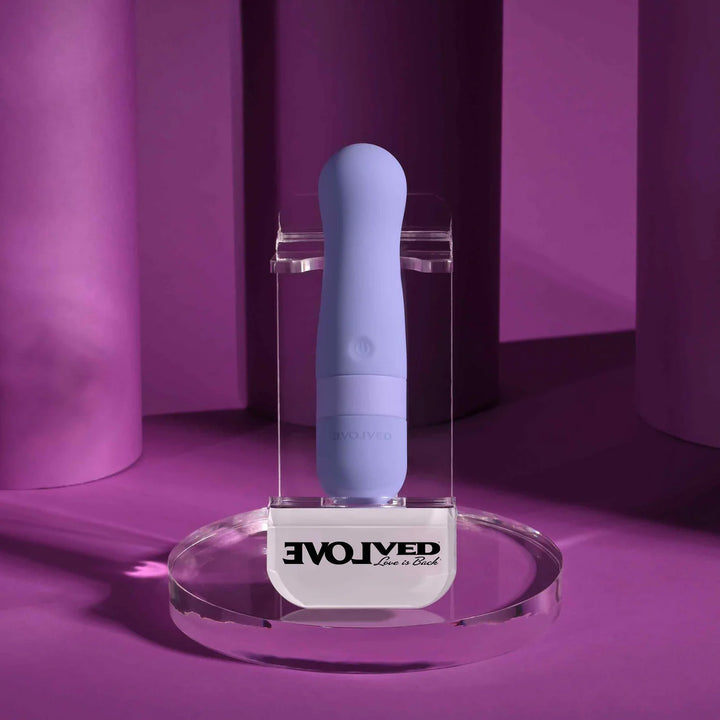 Squishy bullet displayed front view facing forward