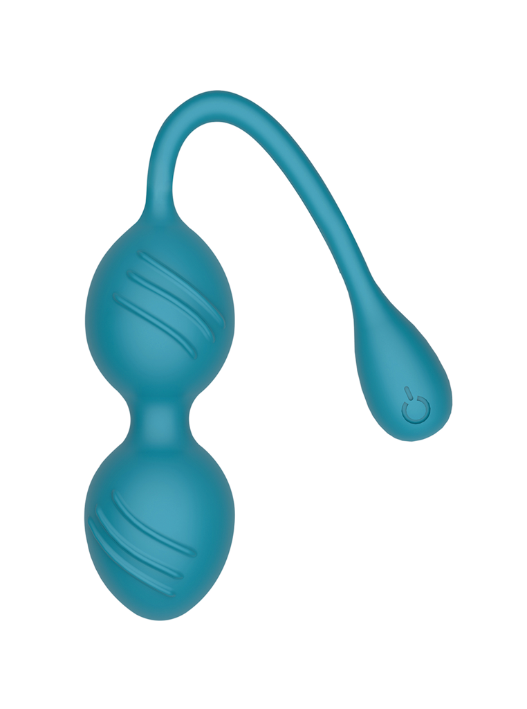 Silicone vibrating rechargeable kegel exerciser