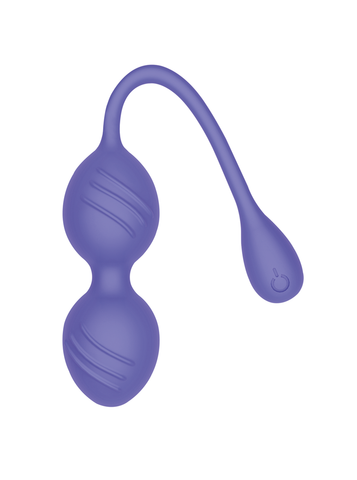 Silicone vibrating rechargeable kegel exerciser