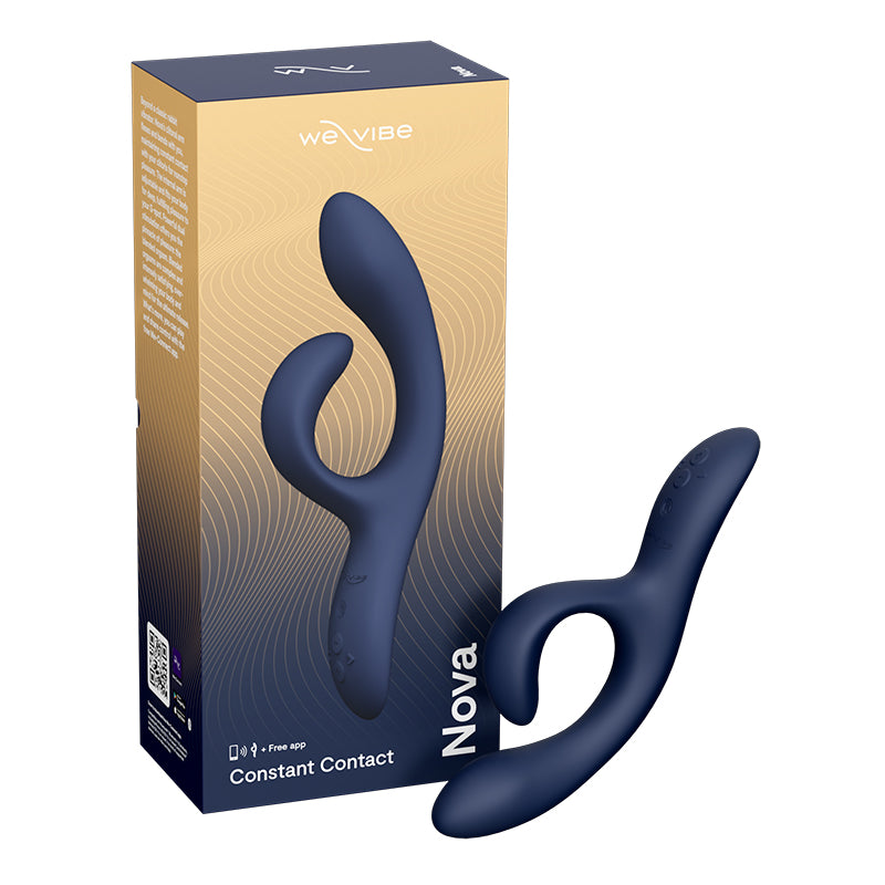 We-Vibe Nova 2 App Controlled Rabbit G-Spot Vibrator - Dual Stimulation Vibrator - Sexessories Parksville