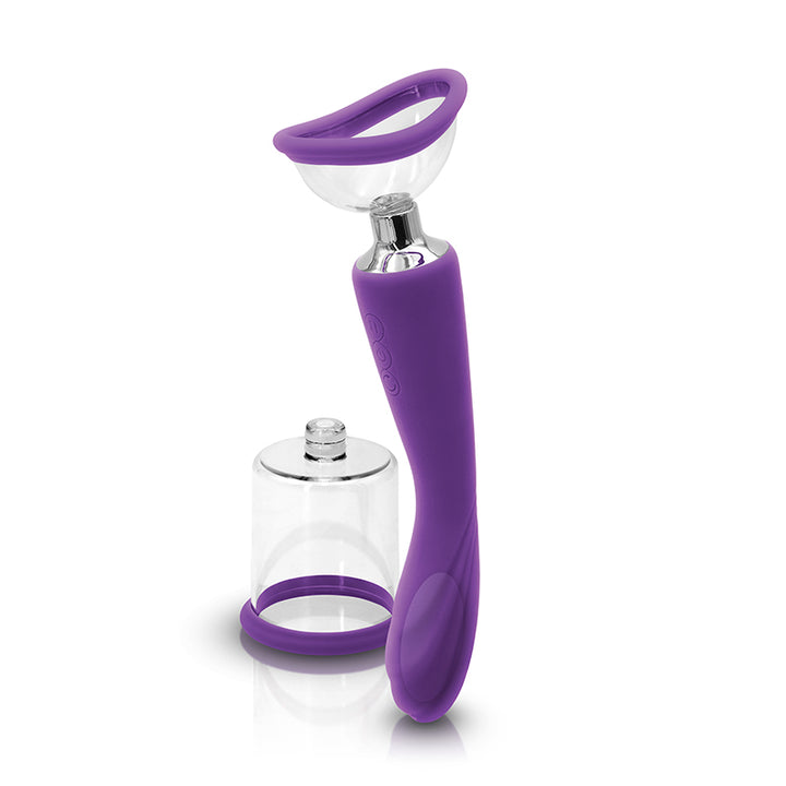 Inya Dual Power Plus Pump and Vibrating G-Spot Wand - Dual Stimulation Vibrator - Sexessories Parksville