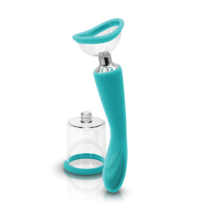 Inya Dual Power Plus Pump and Vibrating G-Spot Wand - Dual Stimulation Vibrator - Sexessories Parksville