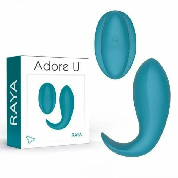 Adore U Raya Remote Control Wearable Vibrating Silicone Panty Teaser - Vibrating Egg W/ Remote - Sexessories Parksville