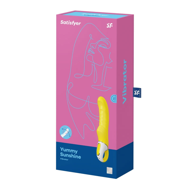 Satisfyer Yummy Sunshine Silicone Flex G-Spot Vibe - G-Spot Stimulator - Sexessories Parksville