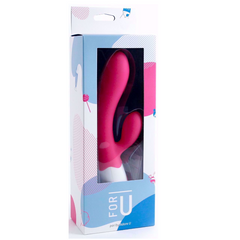 For U Bubble Gum G-Spot Rabbit Vibrator in box