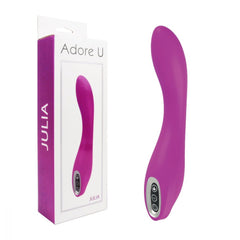 Adore U Julia Rechargeable G-Spot Vibrator in Purple