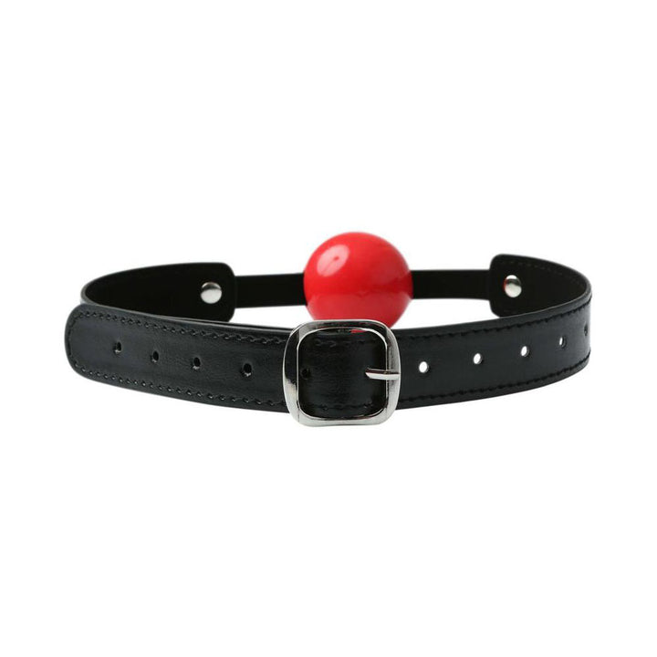 Sex & Mischief Vegan/Nickel Free Red Ball Gag