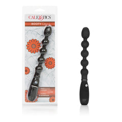 Booty Call Bender beaded vibrating anal wand in black