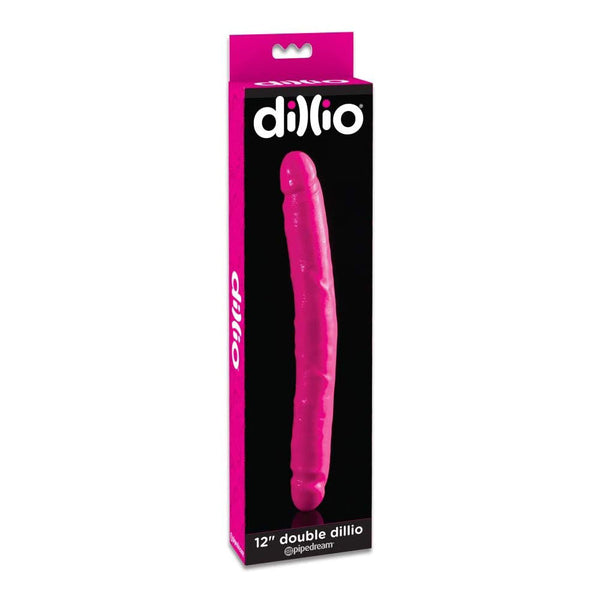 Dillio 12 inch double ended dong in pink