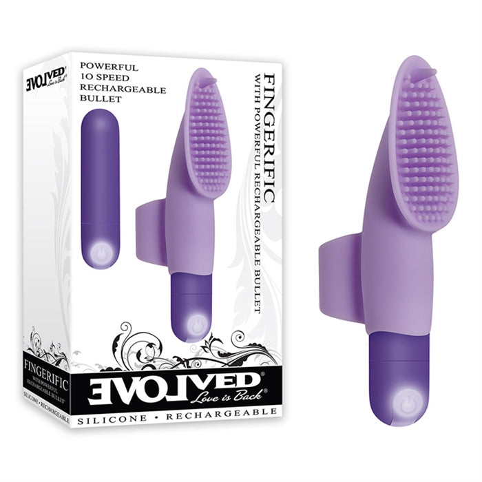 Evolved fingerific rechargeable bullet vibrator