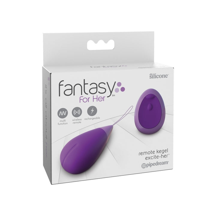 Fantasy For Her - remote control kegel excite-her egg in packaging