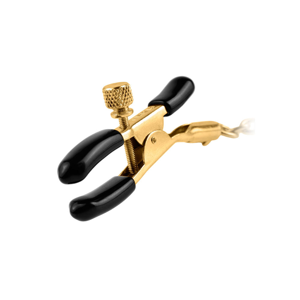 Fetish Fantasy Gold Nipple Clamps