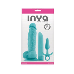 Picture of Inya 3-piece pleasure kit in teal