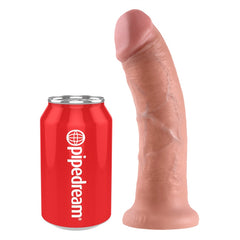 8 inch King cock dildo compared to pop can