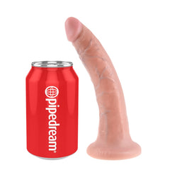 7 inch King Cock compared to pop can