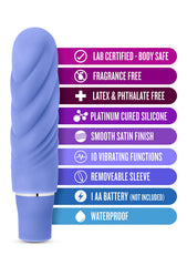 Luxe nimbus features body-safe silicone, waterproof, smooth, removeable sleeve