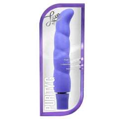 Luxe Purity G battery operated vibrator in periwinkle