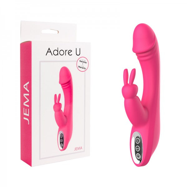 Adore U Jema G-Spot Rabbit Vibrator - G-Spot Rabbit Stimulator - Sexessories Parksville