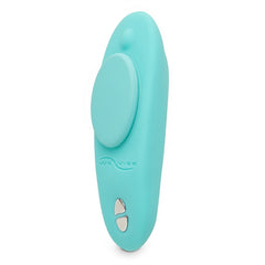The We-Vibe Moxie featured in aqua