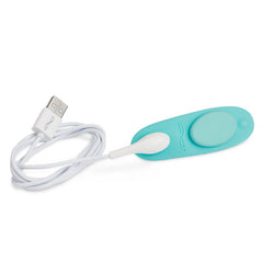 We-Vibe Moxie is rechargeable with USB cable