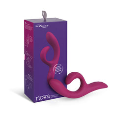 We-Vibe Nova 2 App Controlled Rabbit G-Spot Branch Vibrator is rechargeable and waterproof