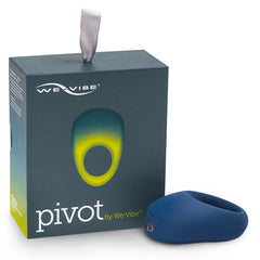 We-Vibe Pivot Vibrating Silicone Ring for couples. Rechargeable, waterproof, bluetooth compatible.