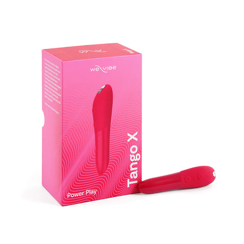 We-Vibe Tango X Rechargeable Bullet Vibrator in Cherry Red